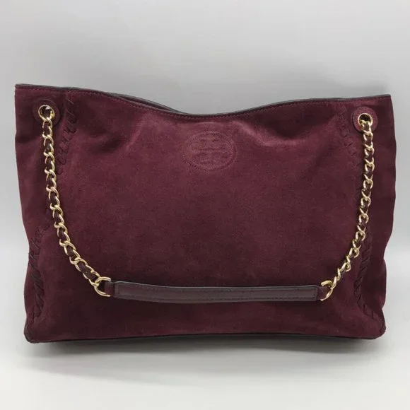 Tory Burch Burgundy Shoulder Bag - Picture 11 of 11
